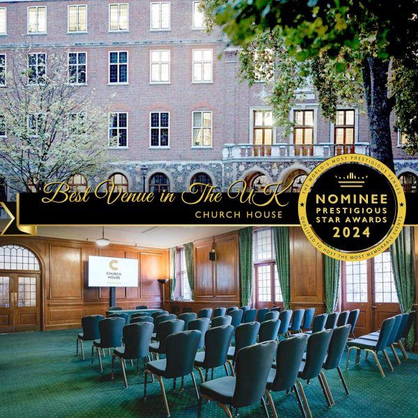 Best Venue in The UK Nominee 2024, Church House, Prestigious Star Awards