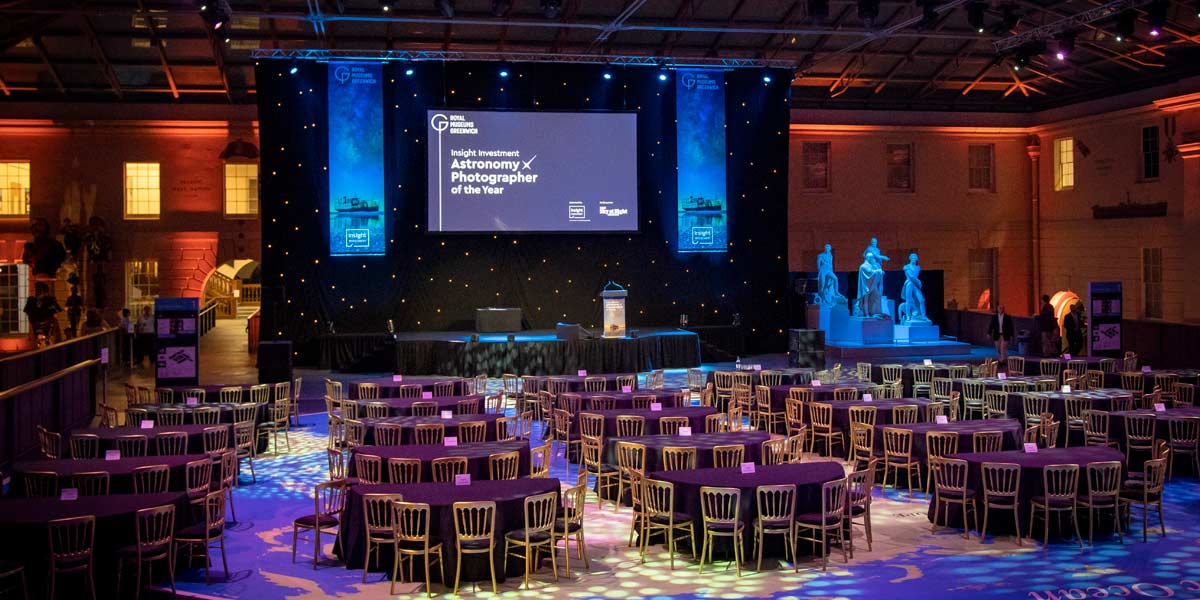 The Great Map, Event Setting, National Maritime Museum, Prestigious Venues