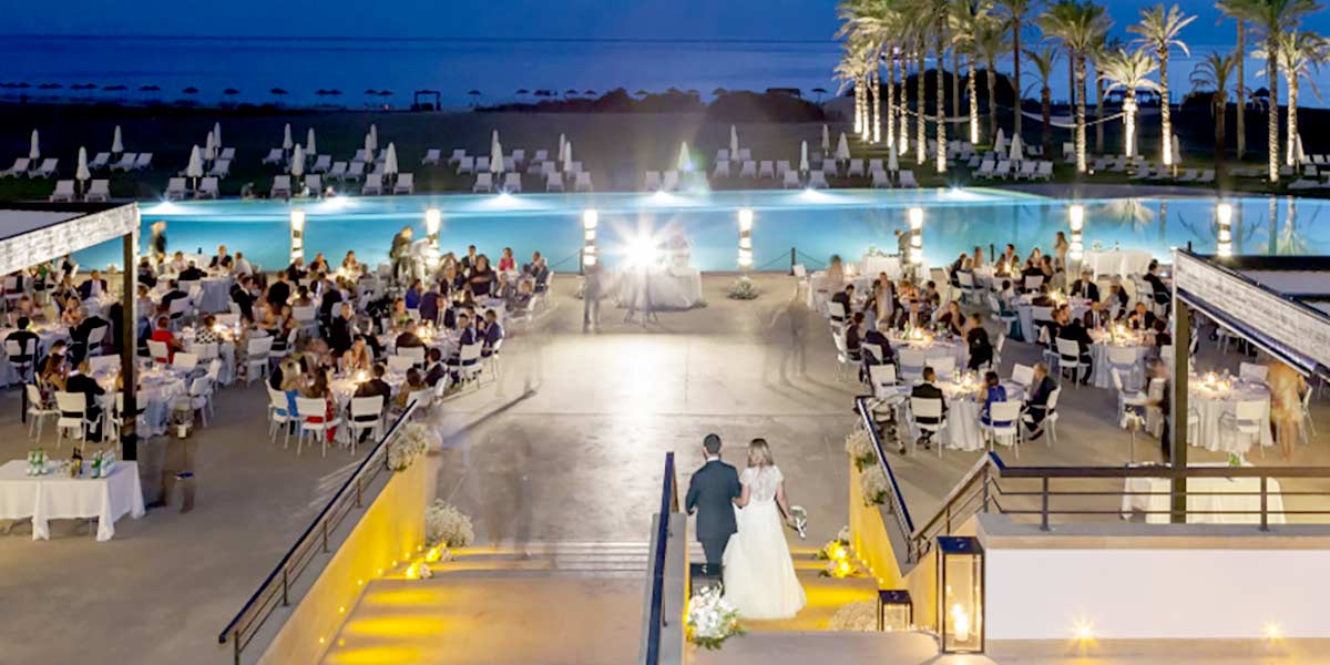 Poolside Wedding, Verdura Resort, Prestigious Venues