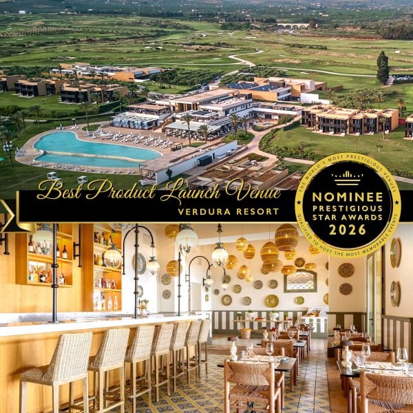 Best Product Launch Venue Nominee 2026, Verdura Resort, Prestigious Star Awards