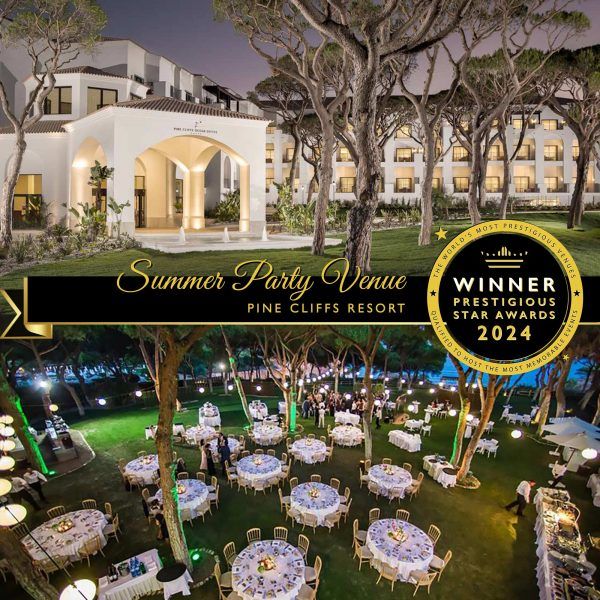 Summer Party Venue Winner 2024, Pine Cliffs Resort, Prestigious Star Awards
