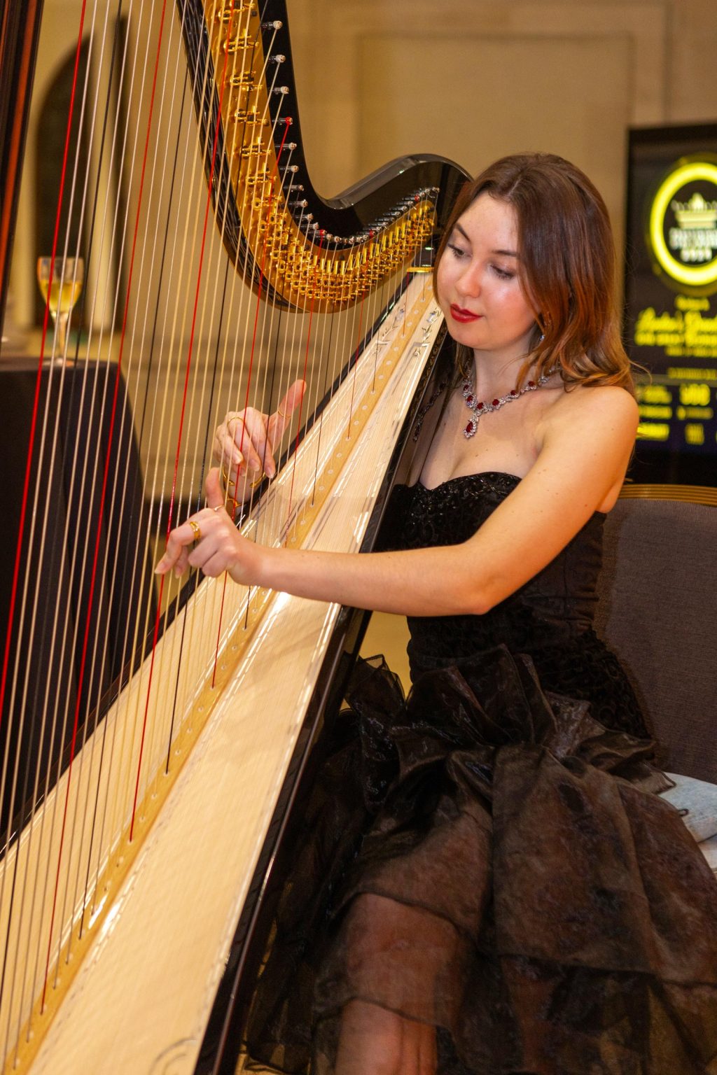 Harpist   Amie True, Entertainment, Prestigious Star Awards, 10309