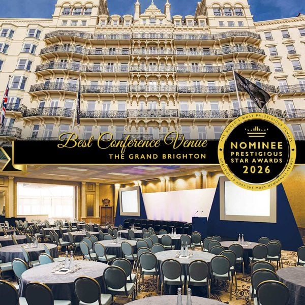 Best Conference Venue Nominee 2026, The Grand Brighton, Prestigious Star Awards