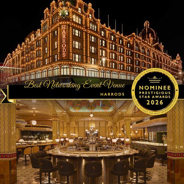 Best Networking Event Venue Nominee 2026, Harrods, Prestigious Star Awards