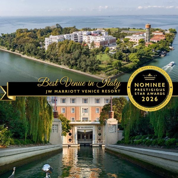 Best Venue in Italy Nominee 2026, JW Marriott Venice Resort, Prestigious Star Awards