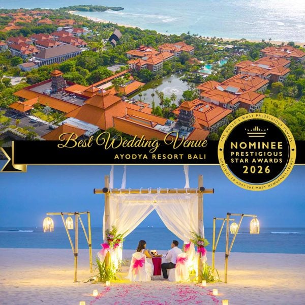 Best Wedding Venue Nominee 2026, Ayodya Resort Bali, Prestigious Star Awards