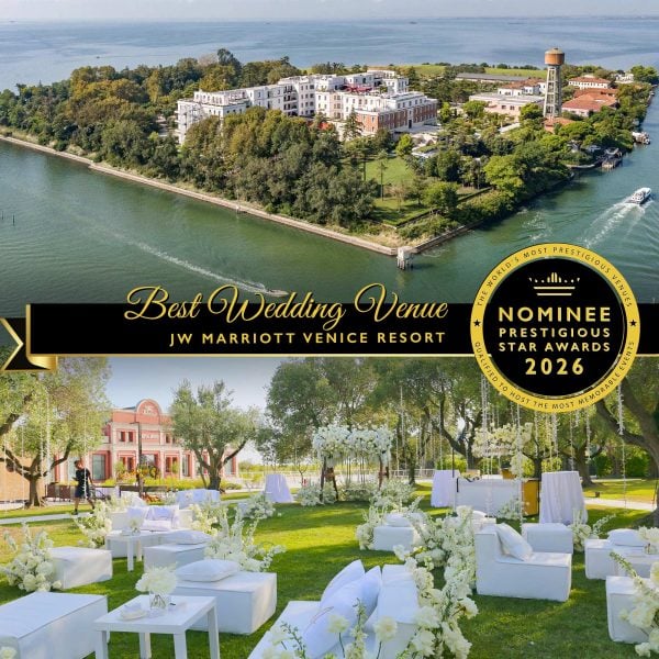 Best Wedding Venue Nominee 2026, JW Marriott Venice Resort, Prestigious Star Awards