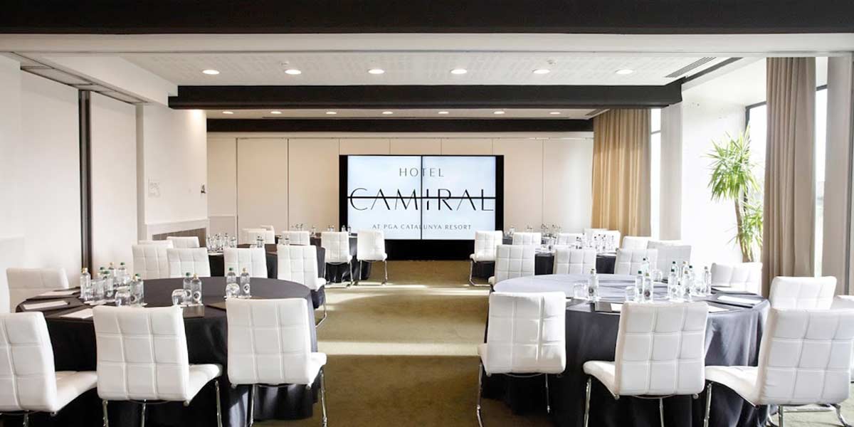 Girona Meeting Room Cabaret, Camiral Golf & Wellness, Prestigious Venues