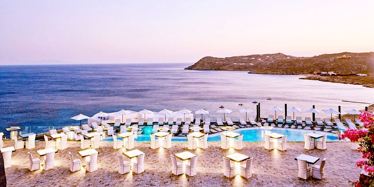 Sunset Terrace The Royal Myconian Prestigious Venues