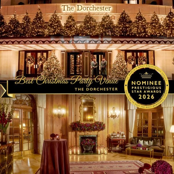 Best Christmas Party Venue Nominee 2026, The Dorchester, Prestigious Star Awards