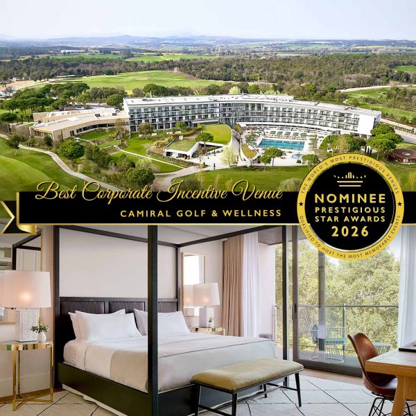 Best Corporate Incentive Venue Nominee 2026, Camiral, a Quinta do Lago Resort, Prestigious Star Awards