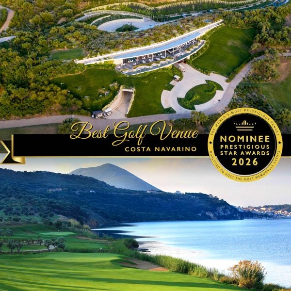 Best Golf Venue Nominee 2026, Costa Navarino, Prestigious Star Awards