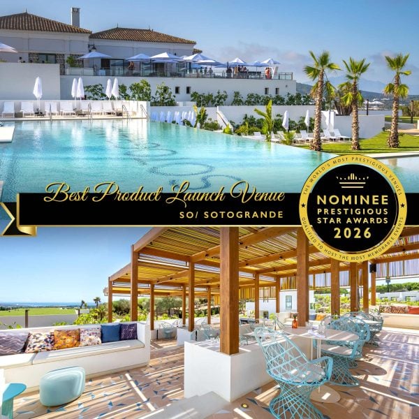 Best Product Launch Venue Nominee 2026, SO   Sotogrande, Prestigious Star Awards