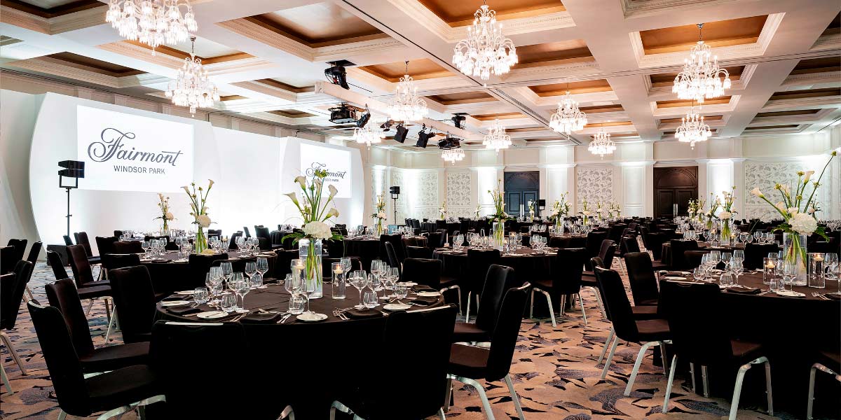 Arora Ballroom, Fairmont Windsor Park, Prestigious Venues