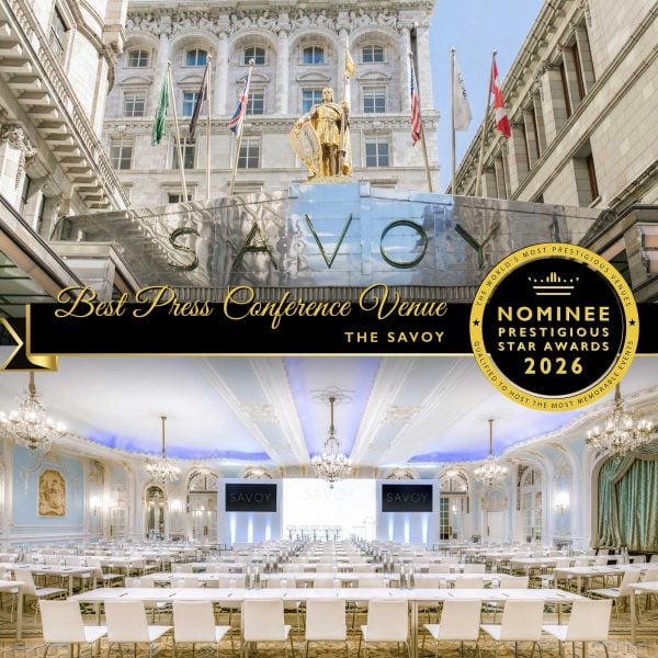 Best Press Conference Venue Nominee 2026, The Savoy, Prestigious Star Awards