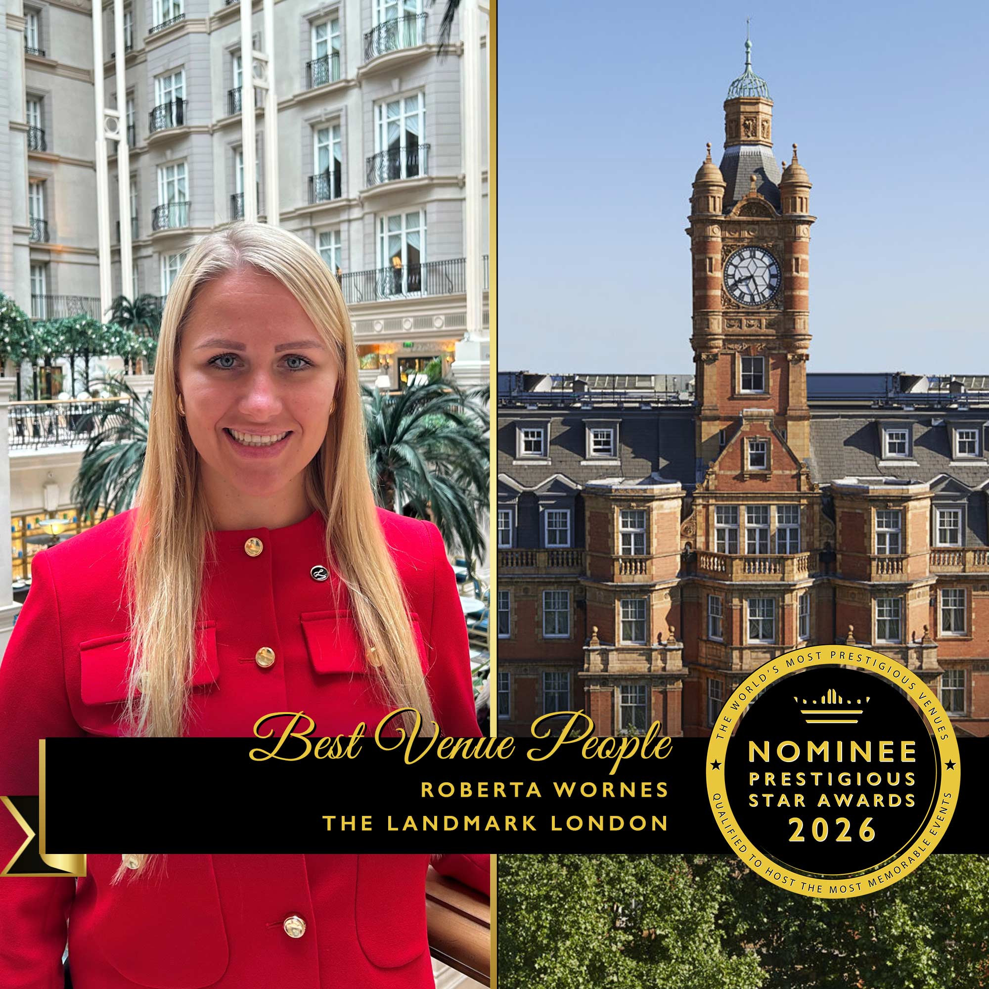 Roberta Wornes at The Landmark London