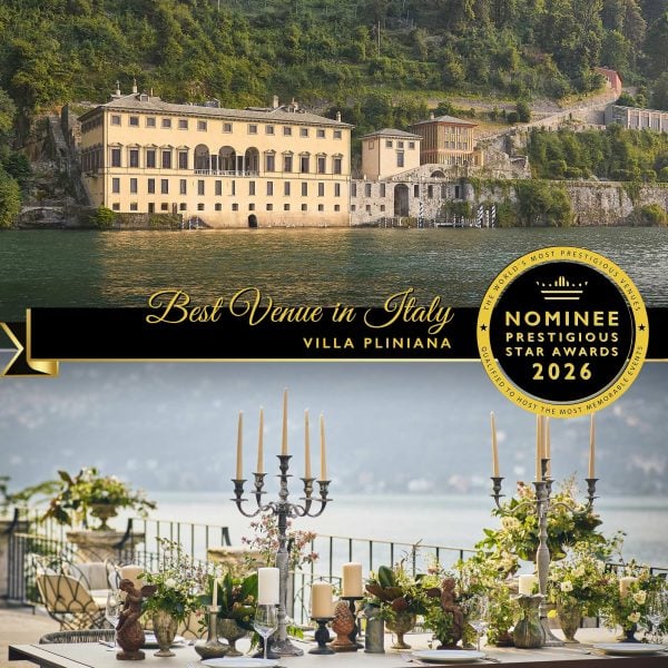 Best Venue in Italy Nominee 2026, Vila Pliniana, London, Prestigious Star Awards