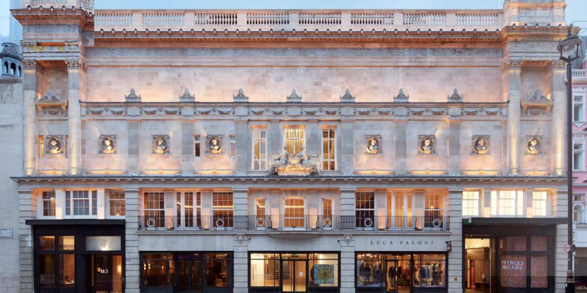 Exterior, BAFTA 195 Piccadilly, Prestigious Venues