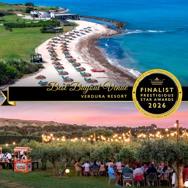 Best Buyout Venue Finalist 2026, Verdura Resort, Prestigious Star Awards