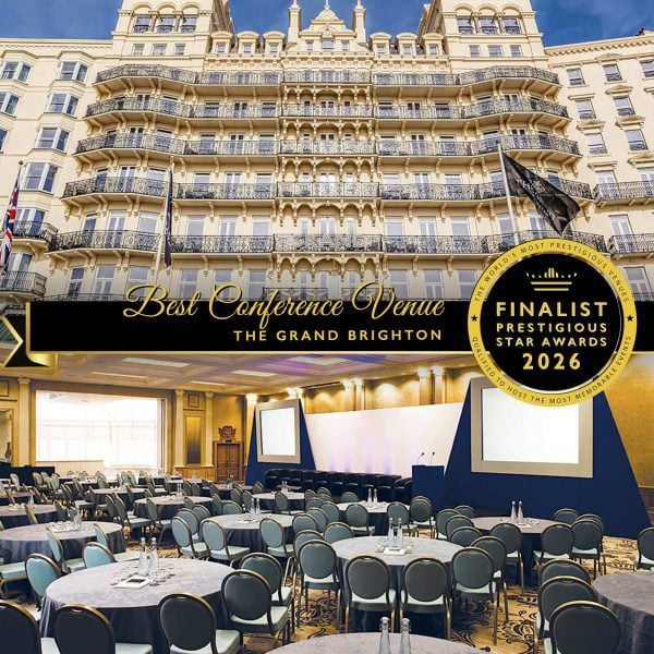 Best Conference Venue Finalist 2026, The Grand Brighton, Prestigious Star Awards
