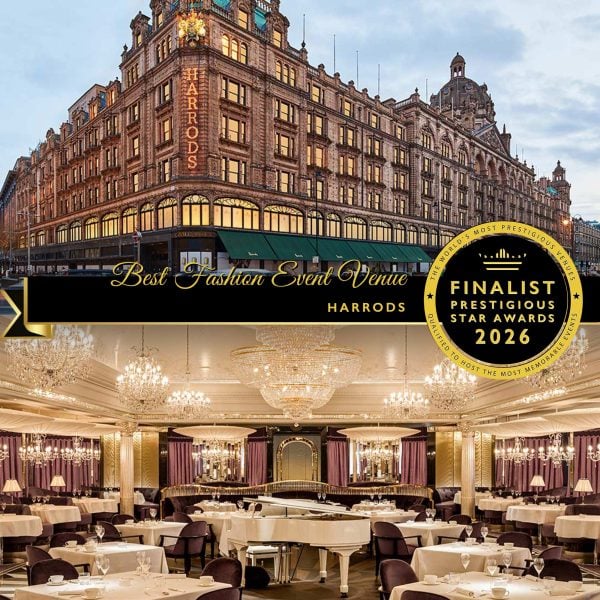 Best Fashion Event Venue Finalist 2026, Harrods, Prestigious Star Awards