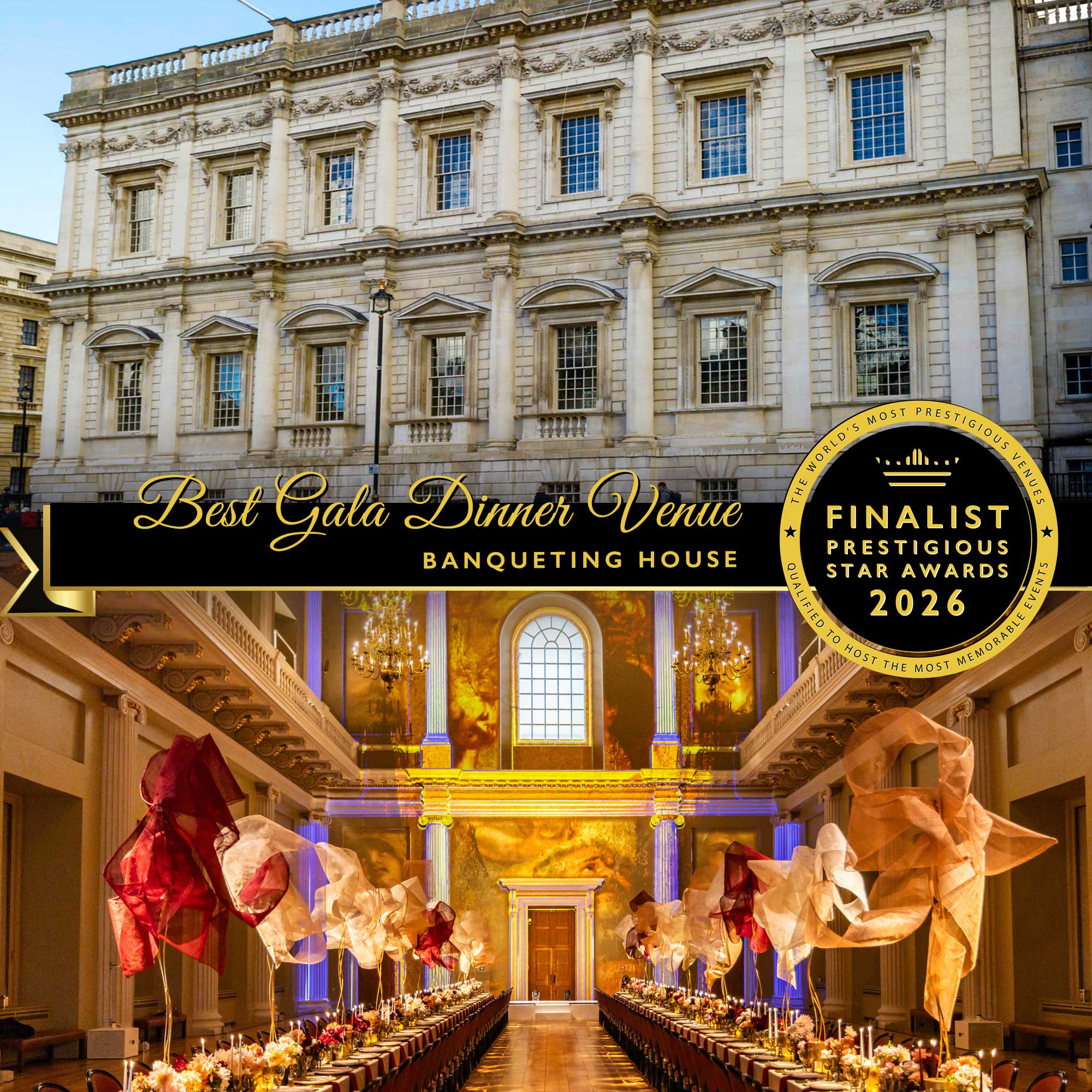 The Main Hall at Banqueting House