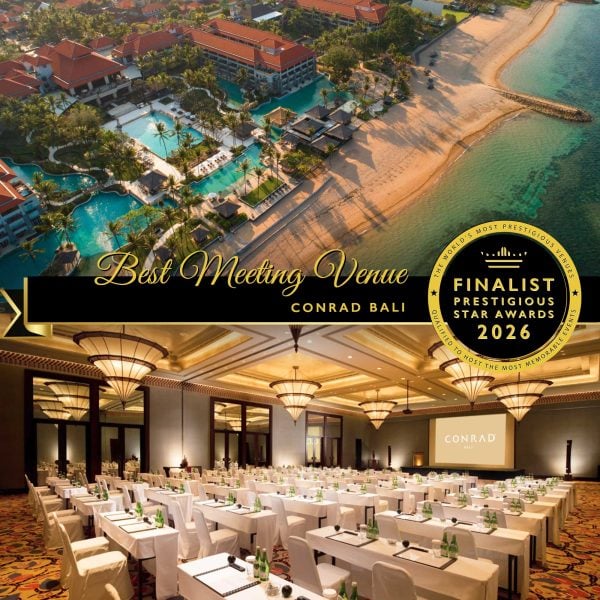 Best Meeting Venue Finalist 2026, Conrad Bali, Prestigious Star Awards