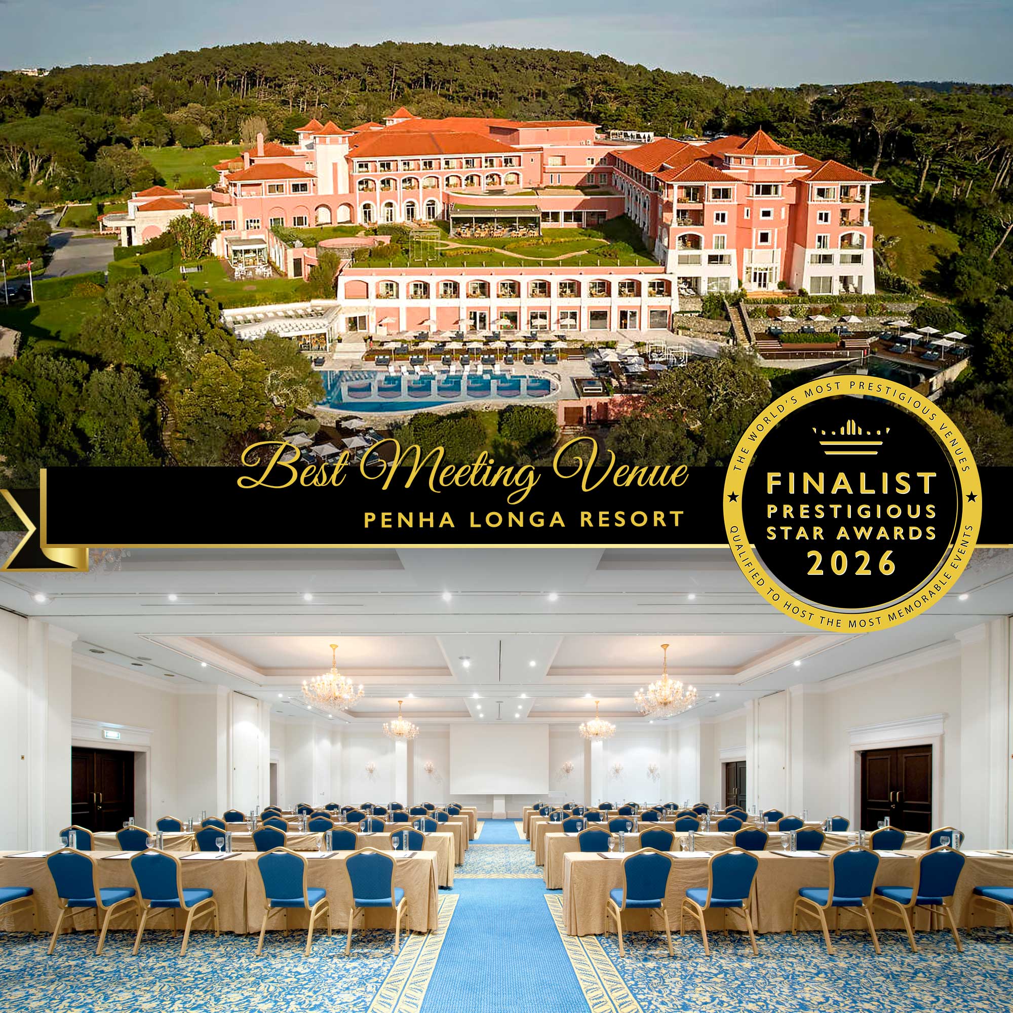 The Coroa Ballroom at Penha Longa Resort