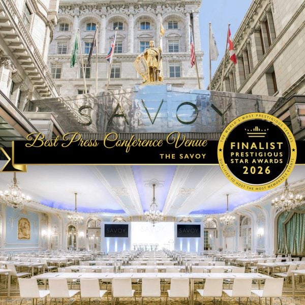 Best Press Conference Venue Finalist 2026, The Savoy, Prestigious Star Awards