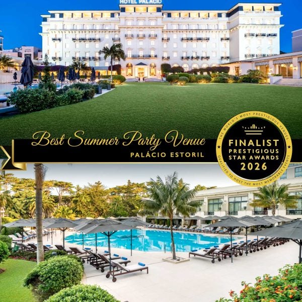 Best Summer Party Venue Finalist 2026, Palacio Estoril, Prestigious Star Awards