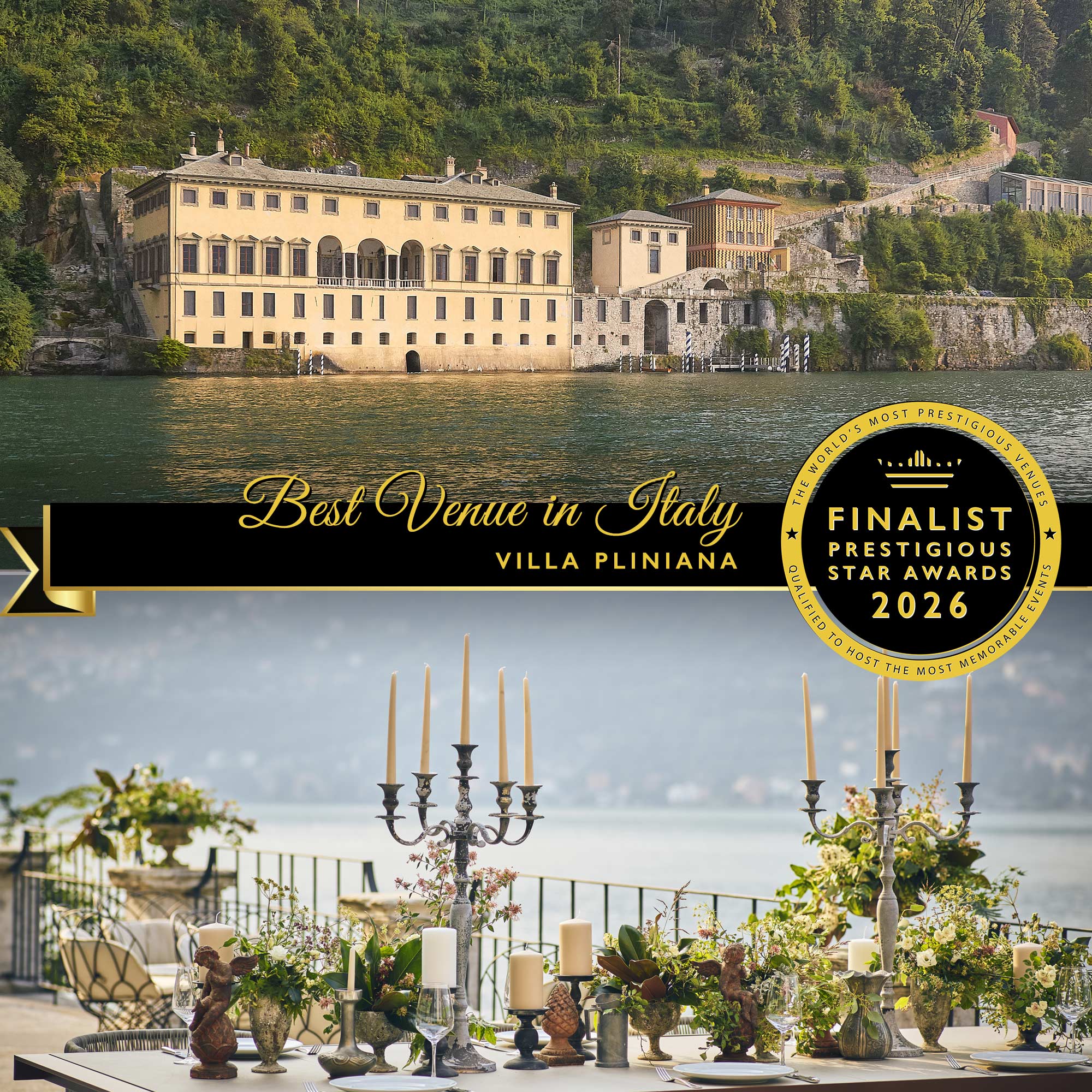 Gardens at Villa Pliniana