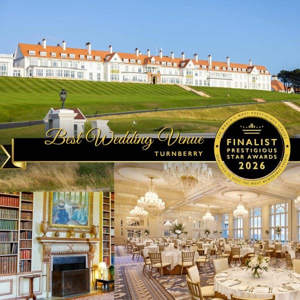 Best Wedding Venue Finalist 2026, Turnberry, Prestigious Star Awards