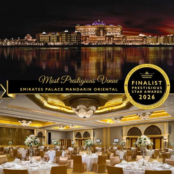 Most Prestigious Venue Finalist 2026, Emirates Palace, Prestigious Star Awards