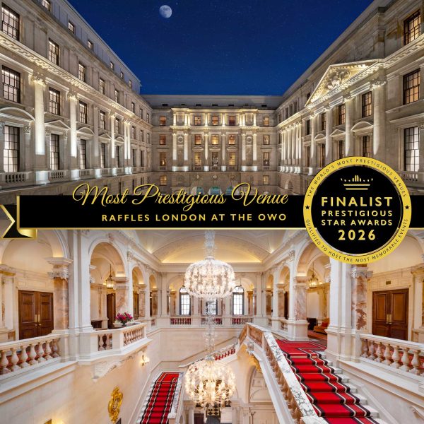 Most Prestigious Venue Finalist 2026, Raffles London at The OWO, Prestigious Star Awards