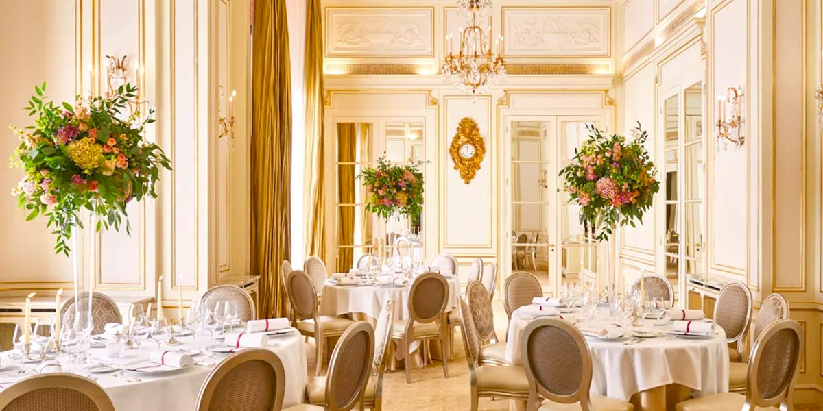 Salon Organza Venue, Hotel Plaza Athenee Paris, Prestigious Venues