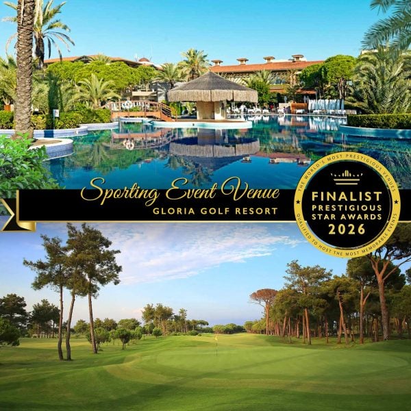 Sporting Event Venue Finalist 2026, Gloria Golf Resort, Prestigious Star Awards