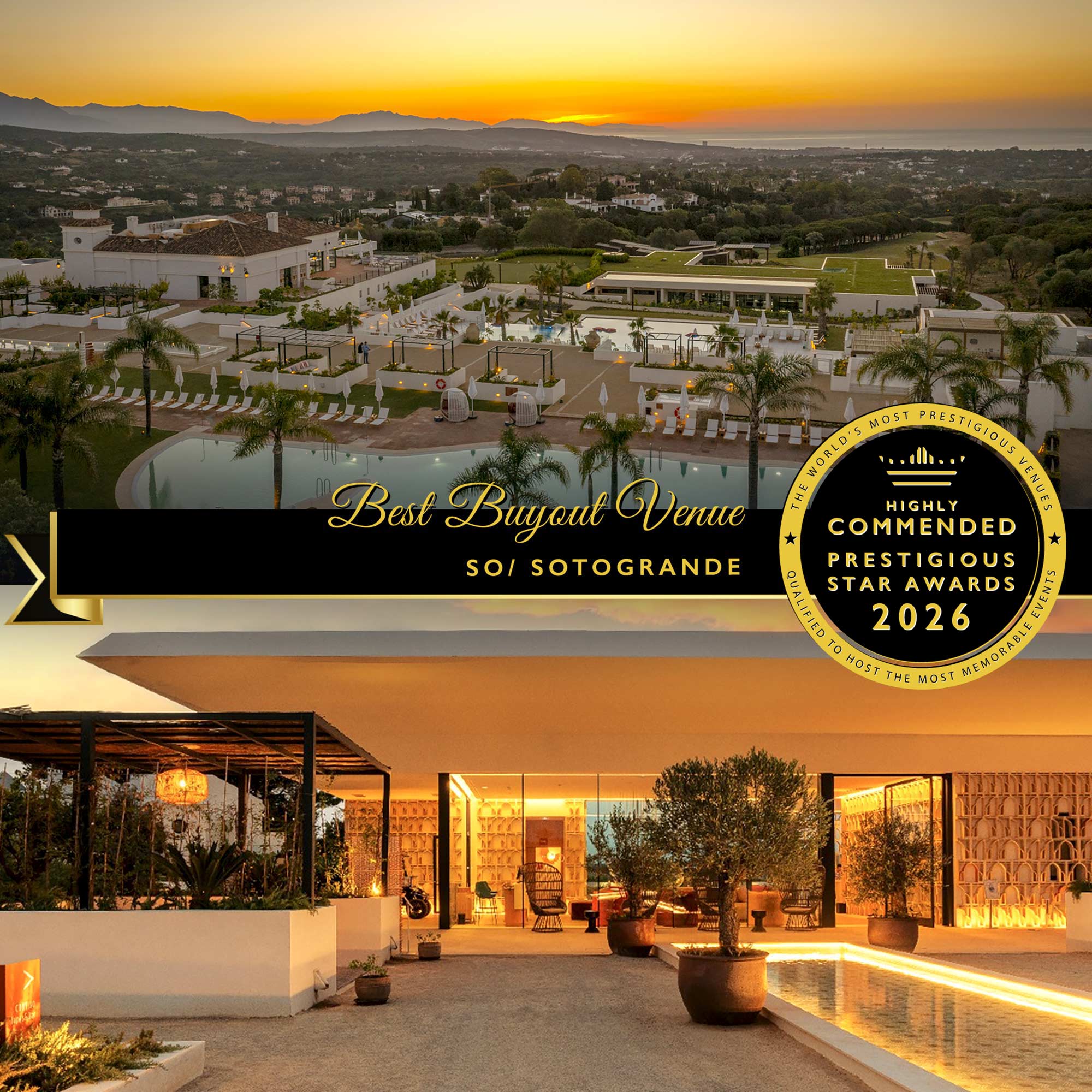 Exclusive Hire at SO/ Sotogrande Spa And Golf Resort Hotel