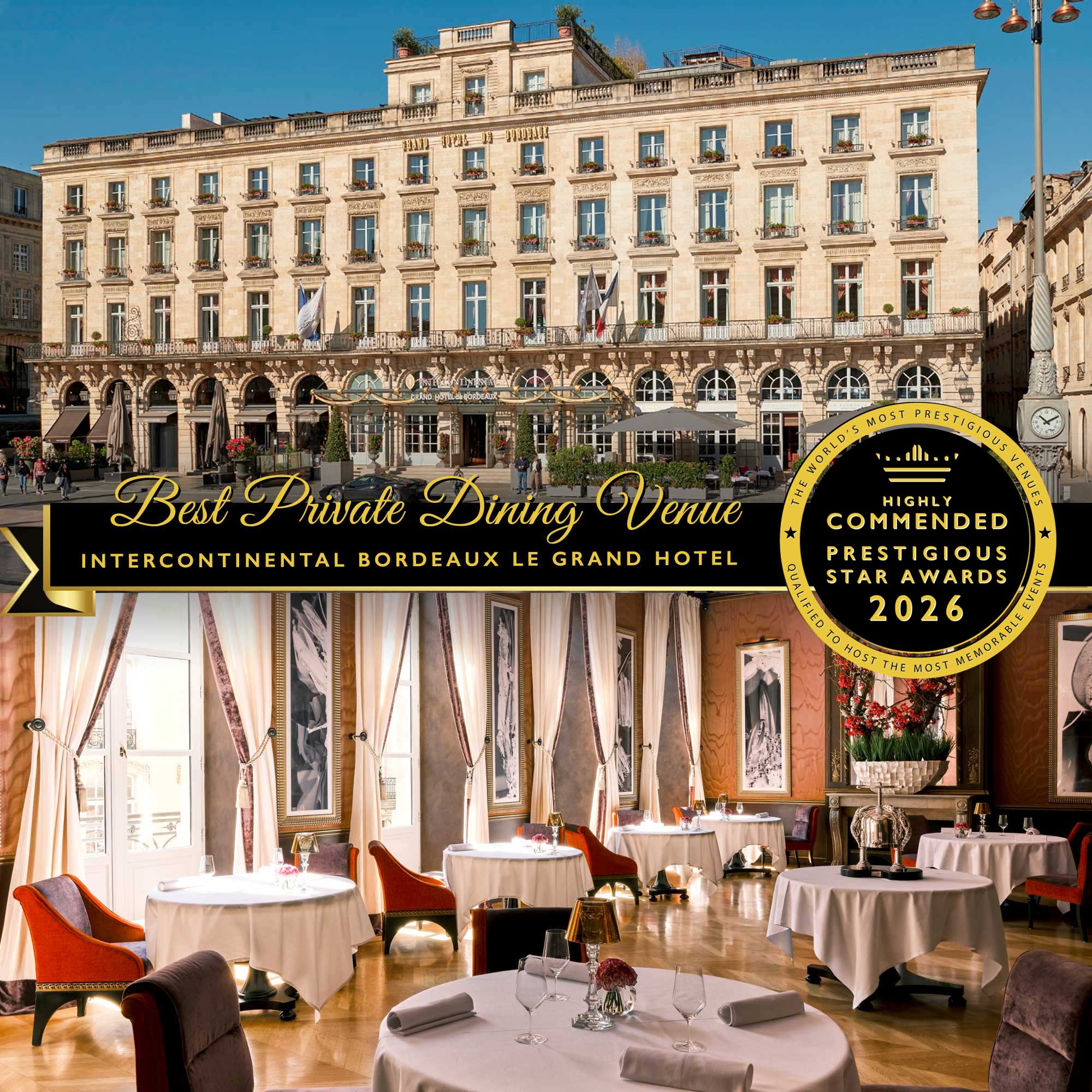 Le Pressoir d’Argent – Gordon Ramsay at Intercontinental Bordeaux Le Grand Hôtel