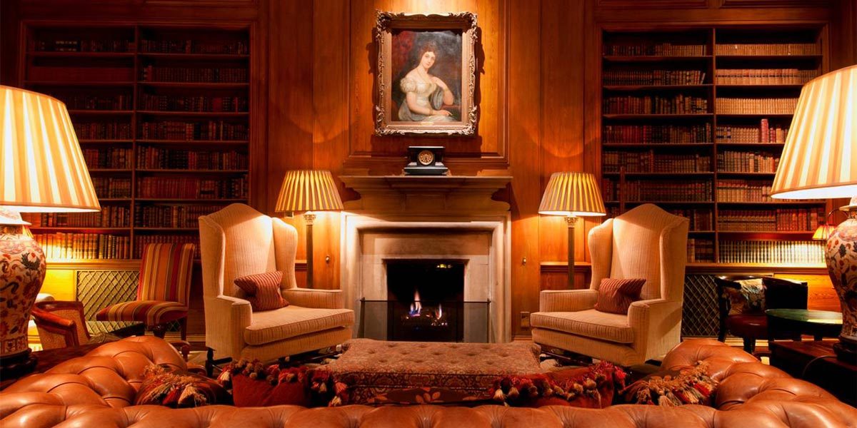 The Library, Lucknam Park Hotel & Spa, Prestigious Venues